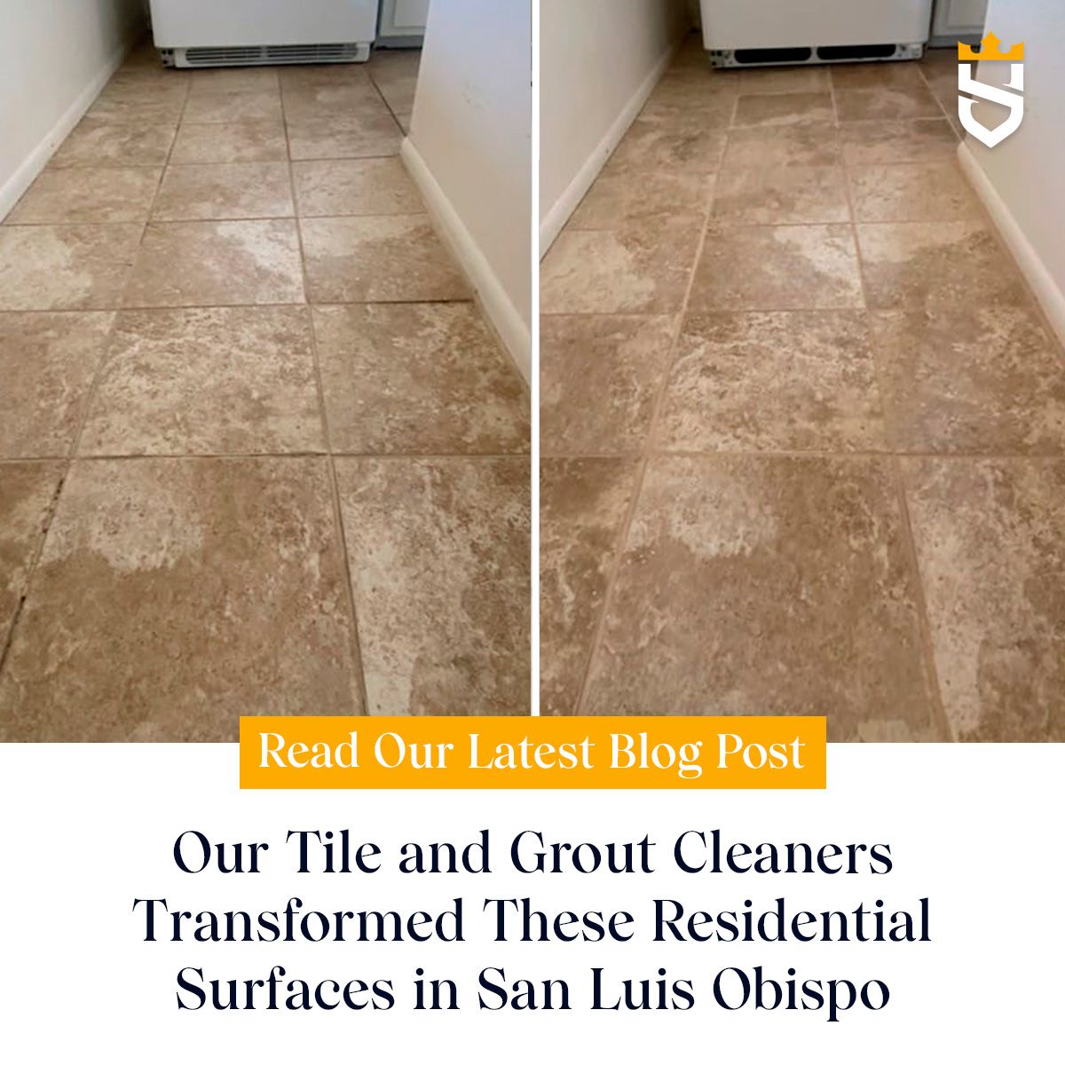 Our Tile and Grout Cleaners Transformed These Residential Surfaces in San Luis Obispo